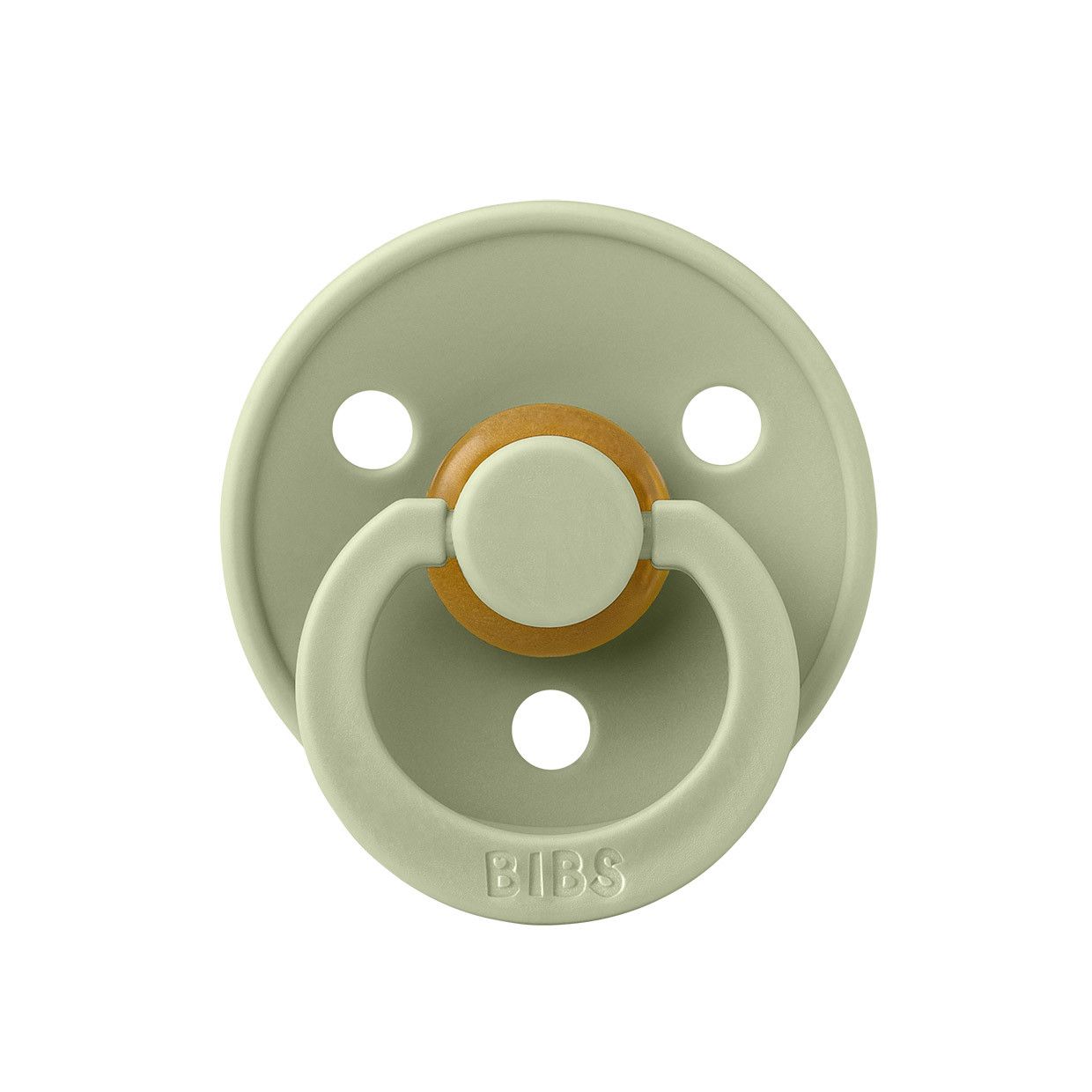 Соска пустушка BIBS Pacifier Colour Latex (кругла) – Sage