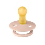 Соска пустушка BIBS Colour Latex Round (кругла) – Blush