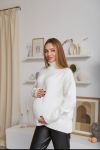 Светр для вагітних Ilona молочний
