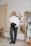 Светр для вагітних Ilona молочний