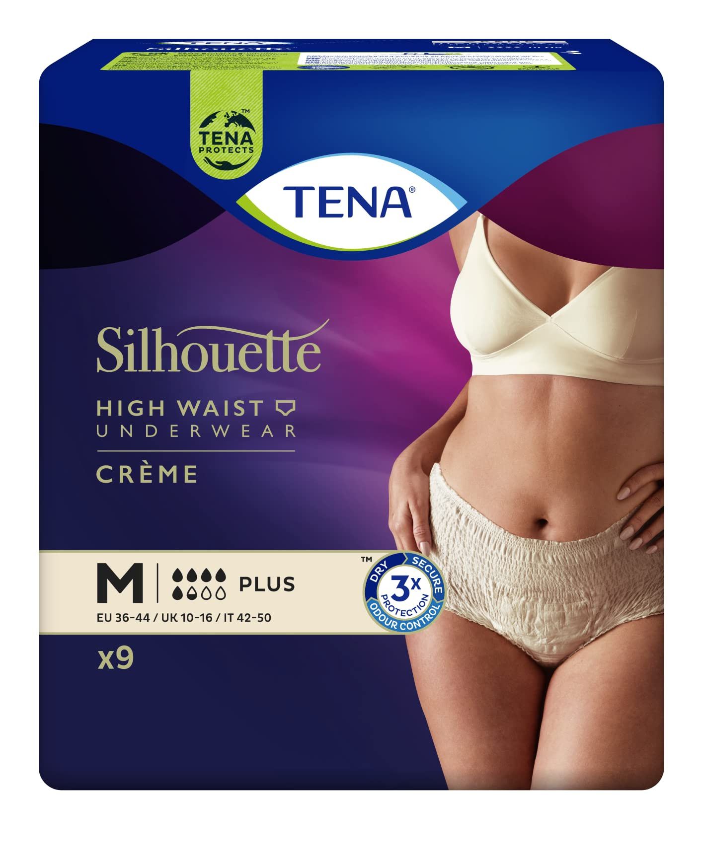 Трусики в пологовий Tena Lady Pants Plus М кремові 9 штук